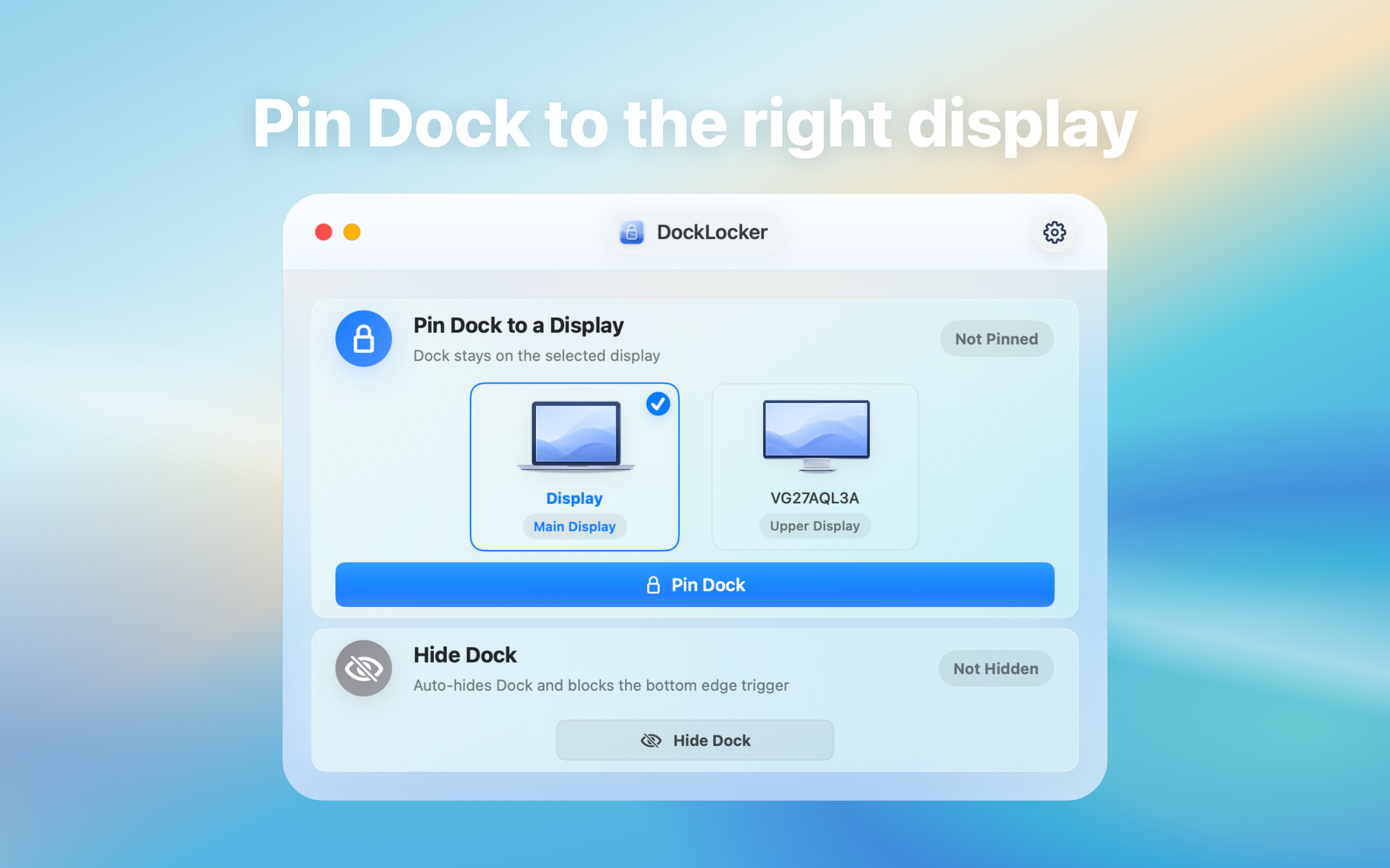 DockLocker screenshot
